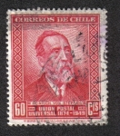Sellos de America - Chile -  Heinrich von Stephan (1831-1897), co-founder
