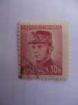 Stamps Czechoslovakia -  Stefánik Rastilav Milan (1880-1919)