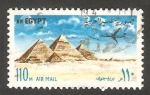 Stamps : Africa : Egypt :  142 - Pirámides de Gizeh