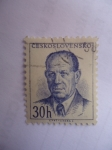 Stamps : Europe : Czechoslovakia :  Antolin Zapotocky  (1884-1957)