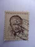 Stamps : Europe : Czechoslovakia :  Clement Gottwald  (1896-1953)