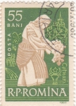Stamps Romania -  villa vinícola de Cotnari