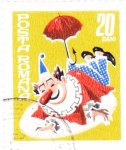 Stamps Romania -  payaso