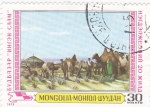 Stamps Mongolia -  dromedarios