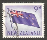 Stamps New Zealand -  391 - Bandera neozelandesa