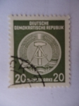 Stamps Germany -  Blason de la RDA