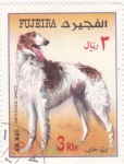 Stamps United Arab Emirates -  perro de raza