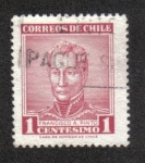 Sellos de America - Chile -  Francisco Antonio Pinto (1785-1858)