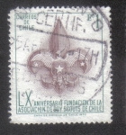 Stamps Chile -  LX Aniversario Fundación de la Asociación de Boy Scouts de Chile