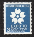 Stamps Chile -  Expo´70 Osaka-Japon