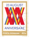 Stamps Romania -  23 agosto XXX aniversasario tratado Rumania la URSS