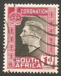 Stamps South Africa -  79 - Coronación de George VI 