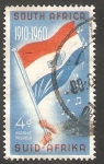 Stamps South Africa -  230 - 50 anivº de la Unión Sudafricana, Bandera de La Unión