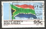 Stamps South Africa -  850 - Bandera de Sudáfrica 