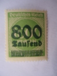 Stamps Germany -  Inflacción Alemana -