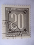 Stamps Germany -  Cifras.
