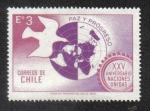 Sellos del Mundo : America : Chile : Paloma y Mapa Mundi