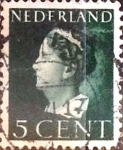 Stamps Netherlands -  Intercambio 0,20 usd 5 cents. 1940