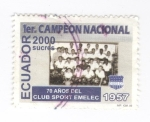Sellos del Mundo : America : Ecuador : 70 años del club sport Emelec
