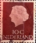 Stamps Netherlands -  Intercambio 0,20 usd 10 cents. 1953