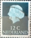 Stamps Netherlands -  Intercambio 0,20 usd 12 cents. 1954