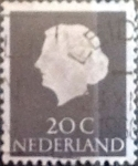 Stamps Netherlands -  Intercambio 0,20 usd 20 cents. 1953
