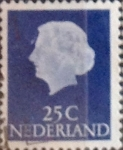 Stamps Netherlands -  Intercambio 0,20 usd 25 cents. 1953