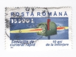 Sellos de Europa - Rumania -  Servicios de mensajeria