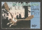 Stamps New Zealand -  Búho