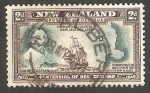 Stamps New Zealand -  246 - Centº de la soberanía británica