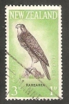 Stamps New Zealand -  406 - Halcón