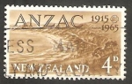 Stamps New Zealand -  425 - 50 anivº de la llegada de Anzac y de la batalla de Dardanelles