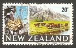 Stamps New Zealand -  479 - Vacas