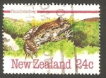 Sellos del Mundo : Oceania : Nueva_Zelanda : 871 - Rana de Hamilton, animal en peligro de extinción