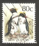 Stamps New Zealand -  1017 - Pingüinos