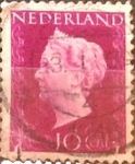 Stamps : Europe : Netherlands :  Intercambio 0,20 usd 10 cents. 1947