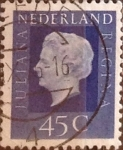 Stamps Netherlands -  Intercambio 0,20 usd 45 cents. 1972