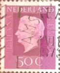 Stamps Netherlands -  Intercambio 0,20 usd 50 cents. 1972