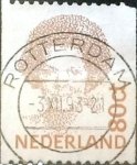 Stamps Netherlands -  Intercambio 0,20 usd 80 cents. 1991