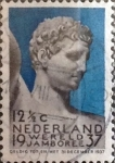 Stamps Netherlands -  Intercambio cr5f 1,00 usd 12,5 cents. 1937