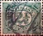 Sellos de Europa - Holanda -  Intercambio 0,20 usd 2,5 cents. 1898
