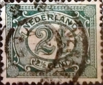 Stamps : Europe : Netherlands :  Intercambio 0,20 usd 2,5 cents. 1898