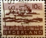 Sellos de Europa - Holanda -  Intercambio 0,20 usd 10 cents. 1963