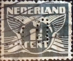 Stamps : Europe : Netherlands :  Intercambio 0,20 usd 1,5 cents. 1935