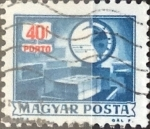 Stamps Hungary -  Intercambio 0,20 usd 40 f. 1973