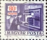 Stamps : Europe : Hungary :  Intercambio 0,20 usd 80 f. 1973