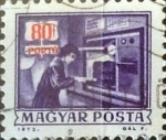 Stamps Hungary -  Intercambio 0,20 usd 80 f. 1973