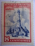 Stamps Uruguay -  Isla de Lobos.