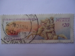 Stamps Chile -  11 Años de Libertad 1973-1954