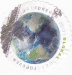 Stamps United States -  planeta tierra